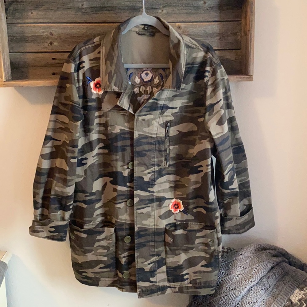 Like new Express embroidered jacket